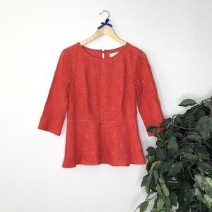 Anthropology Moulinette Soeurs Lace Top